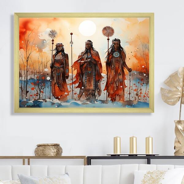 native american framed pictures