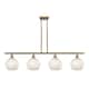 Option Brushed Brass / White Mouchette