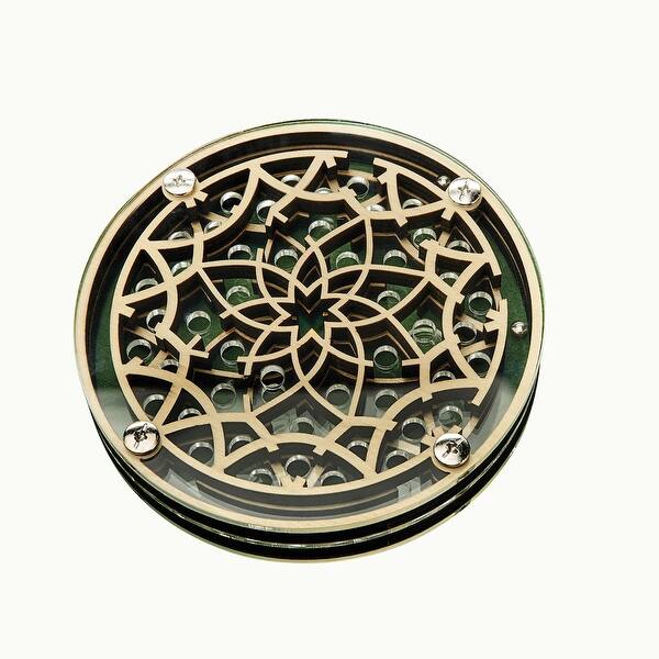 Shop Project Genius Constantin Flower Maze Puzzle 2 Tier 3 D Ball Track Lotus Labyrinth Overstock 23146553