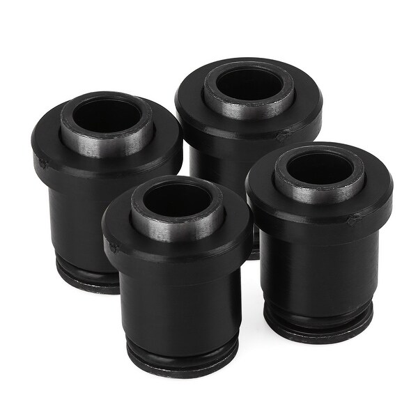 10pcs 10mm Inside Dia Black Rubber Shock Absorber Bushings For Motorcycle