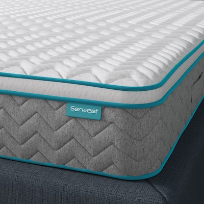 14 Inch Queen and King Memory Foam Hybrid Mattress,Medium Firmness,Edge Support Mattress in a Box