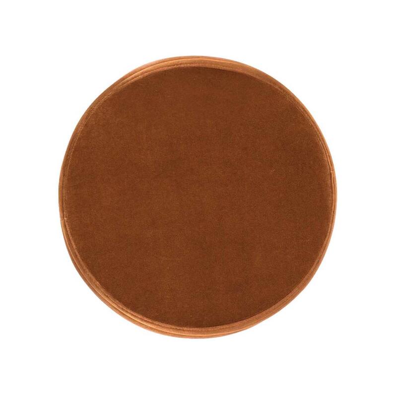 Jennifer Taylor Home Fuji 19" Upholstered Tufted Round Storage Ottoman