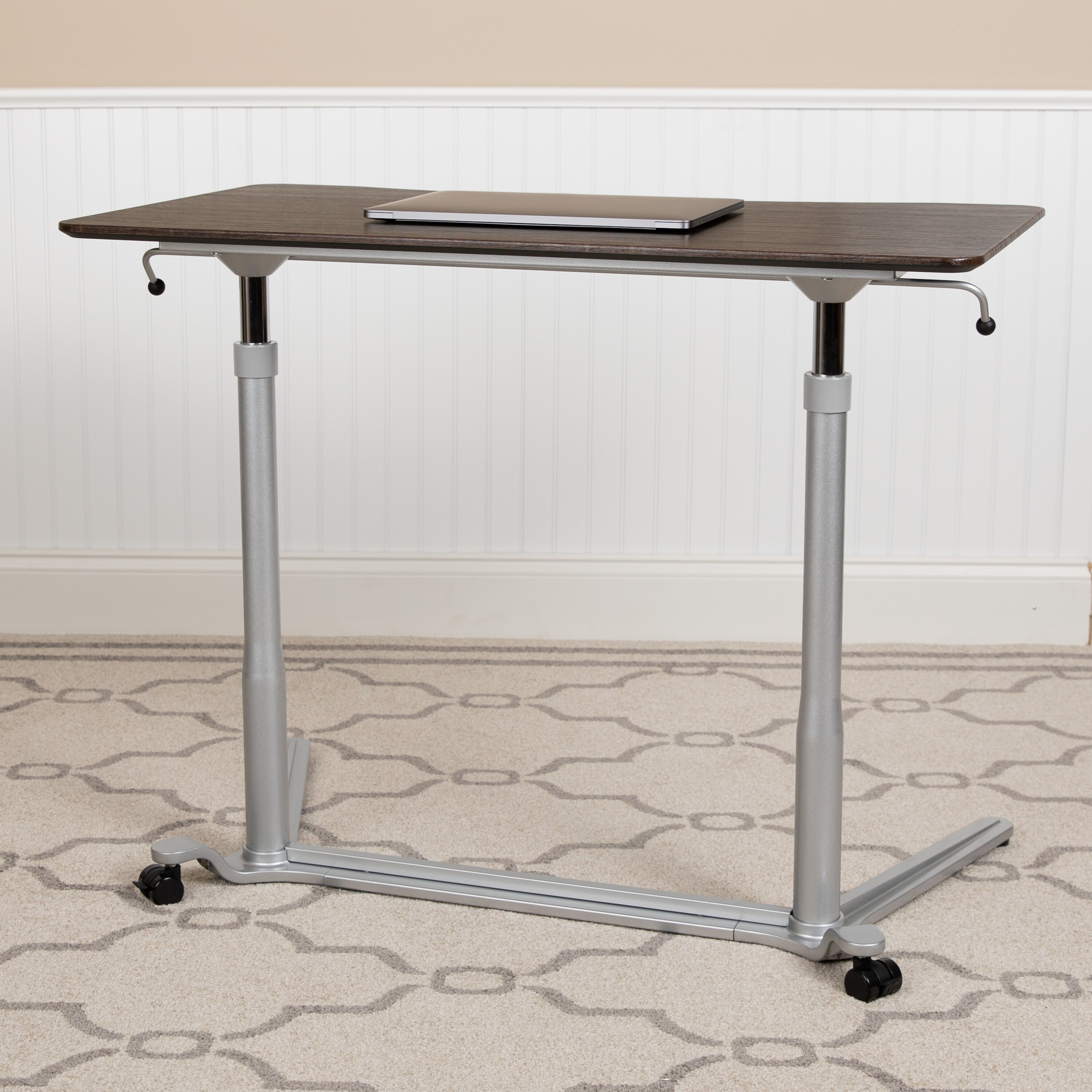 Ergonomic Height Adjustable Standing Computer Desk On Sale Overstock 12328732