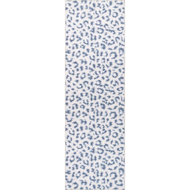 Nuloom Mason SpinClean Machine Washable Contemporary Leopard Print Area Rug