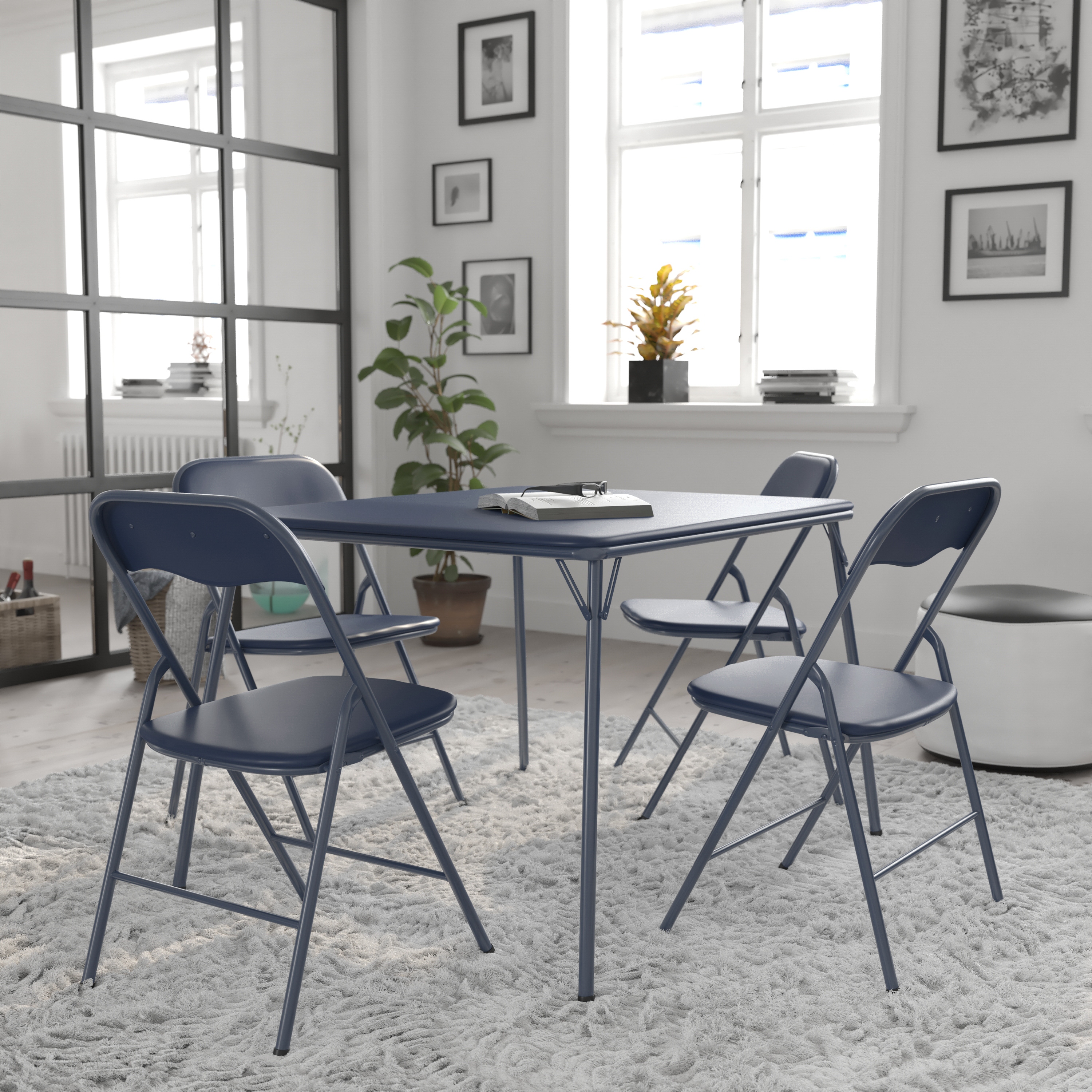 5 piece store card table set