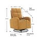preview thumbnail 6 of 14, Upholstered Recliner Swivel Glider with Side Bag