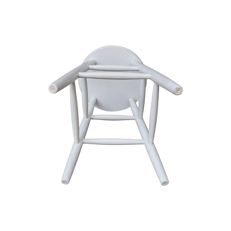 International Concepts Round Scooped Seat Stool