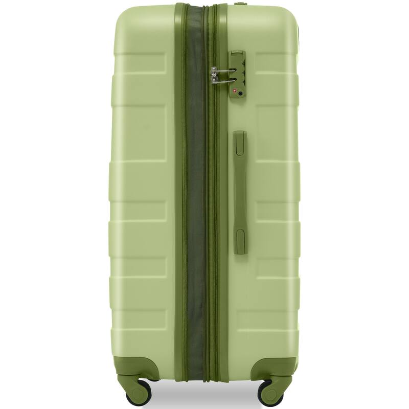 3 Pcs Luggage Set, Expandable ABS Hardshell Suitcases Spinner Wheels with TSA Lock 20''24''28''