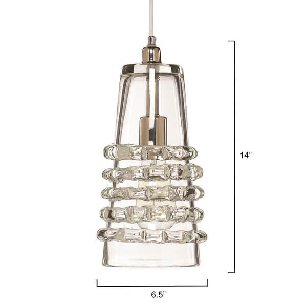 Alden Decor Belinda Mount-Blown Glass1-Light Pendant
