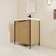 preview thumbnail 22 of 46, BNK 24/30/36/48/60 inch Freestanding Resin Sink Bathroom Vanity with Soft Close Door and Adjustable Shelf