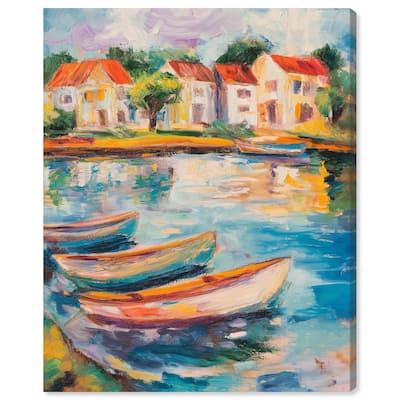 Bayside Calm II Canvas by Art Remedy, Gallery Wrapped