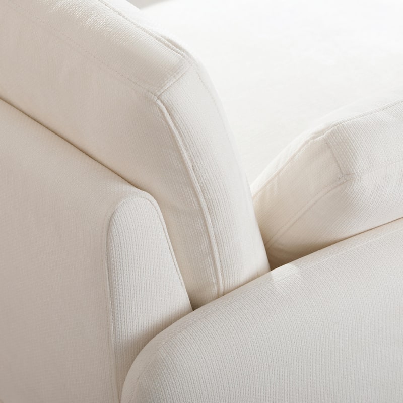 Oversized Chenille Single Sofa Chair, Wide and Deep Seat Accent Chair