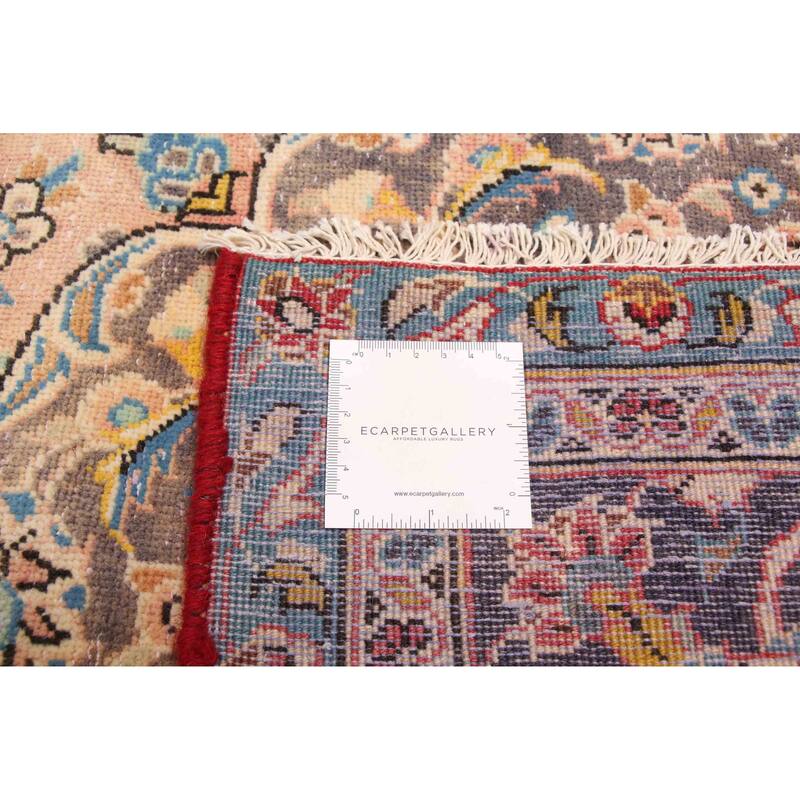 ECARPETGALLERY Hand-knotted Antalya Vintage Light Red Wool Rug - 7'7 x 11'10