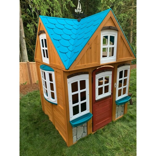 seaside cottage outdoor playhouse