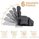 preview thumbnail 12 of 11, Adjustable Floor Chair Folding Lazy Gaming Sofa Chair with Pillow and Storage Bag