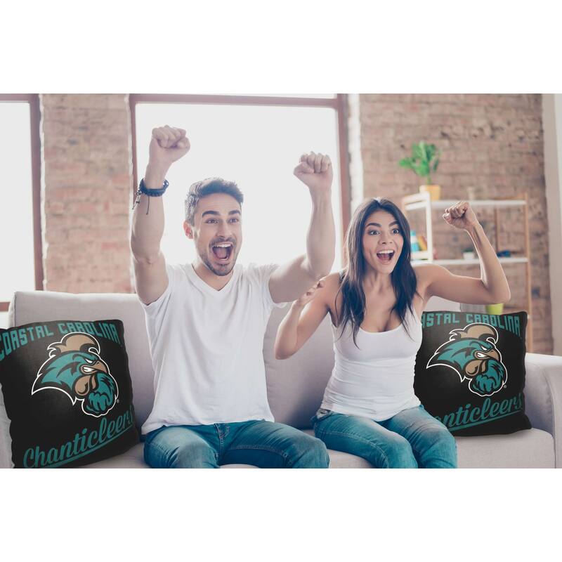 NCAA Sun Belt Conference Alumni 18 Inch Throw Pillow