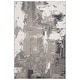 preview thumbnail 4 of 9, SAFAVIEH Pyramid Nikolitsa Modern Abstract Rug 4'5" x 6'5" - Ivory Grey/Charcoal - Rectangle