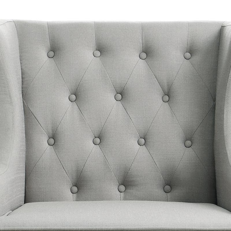 Madison Park Jewel Tufted Wingback Upholstered Club Chair
