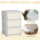 preview thumbnail 38 of 41, Fully remove the bins Kids Storage Unit Dresser