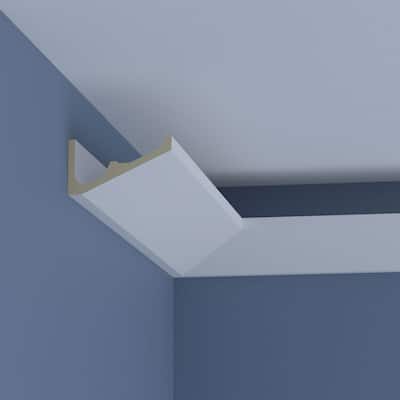 3 1/8"H x 6"P x 94 1/2"L Armain Crown Moulding - 1-Pack