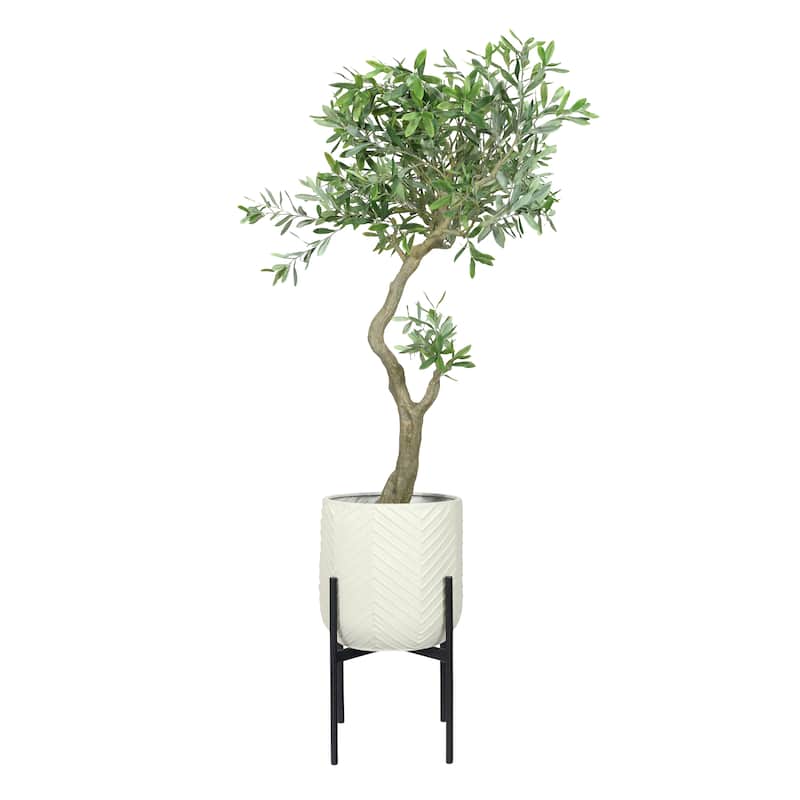 Metal Planter with Stand
