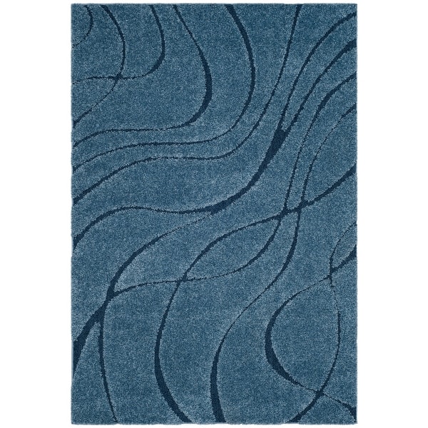 Safavieh Florida Shag Sigtraud Abstract Waves 1.2 Inch Thick Rug: Ultimate Comfort & Style 3 Safavieh Florida Shag Sigtraud Abstract Waves 1.2 Inch Thick Rug: Ultimate Comfort & Style