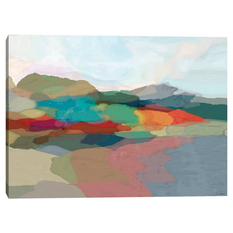 Strata I by Michael Tienhaara Canvas Art Print