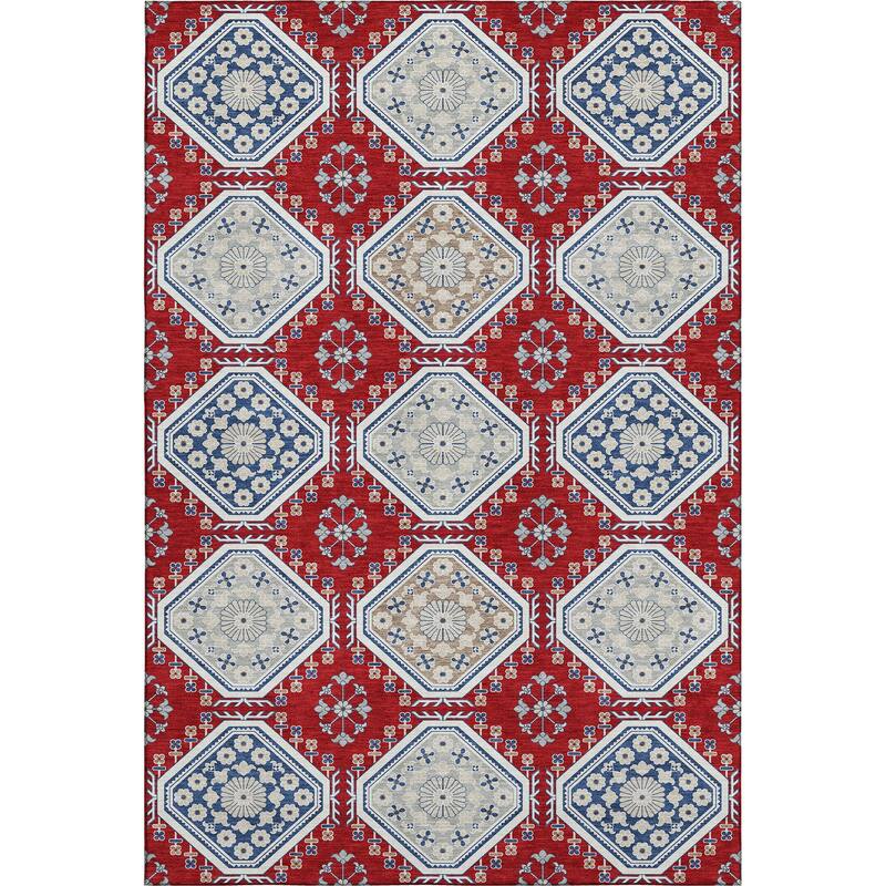 Premium Washable Super Soft Global Modern Mayfield Rug