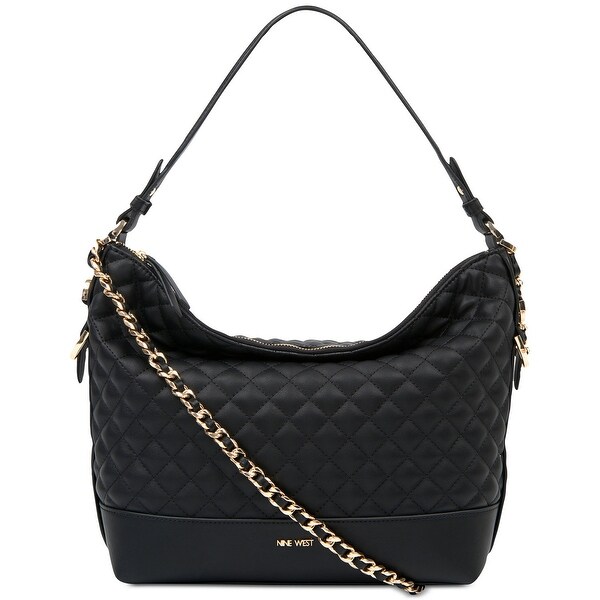 nine west gold bag