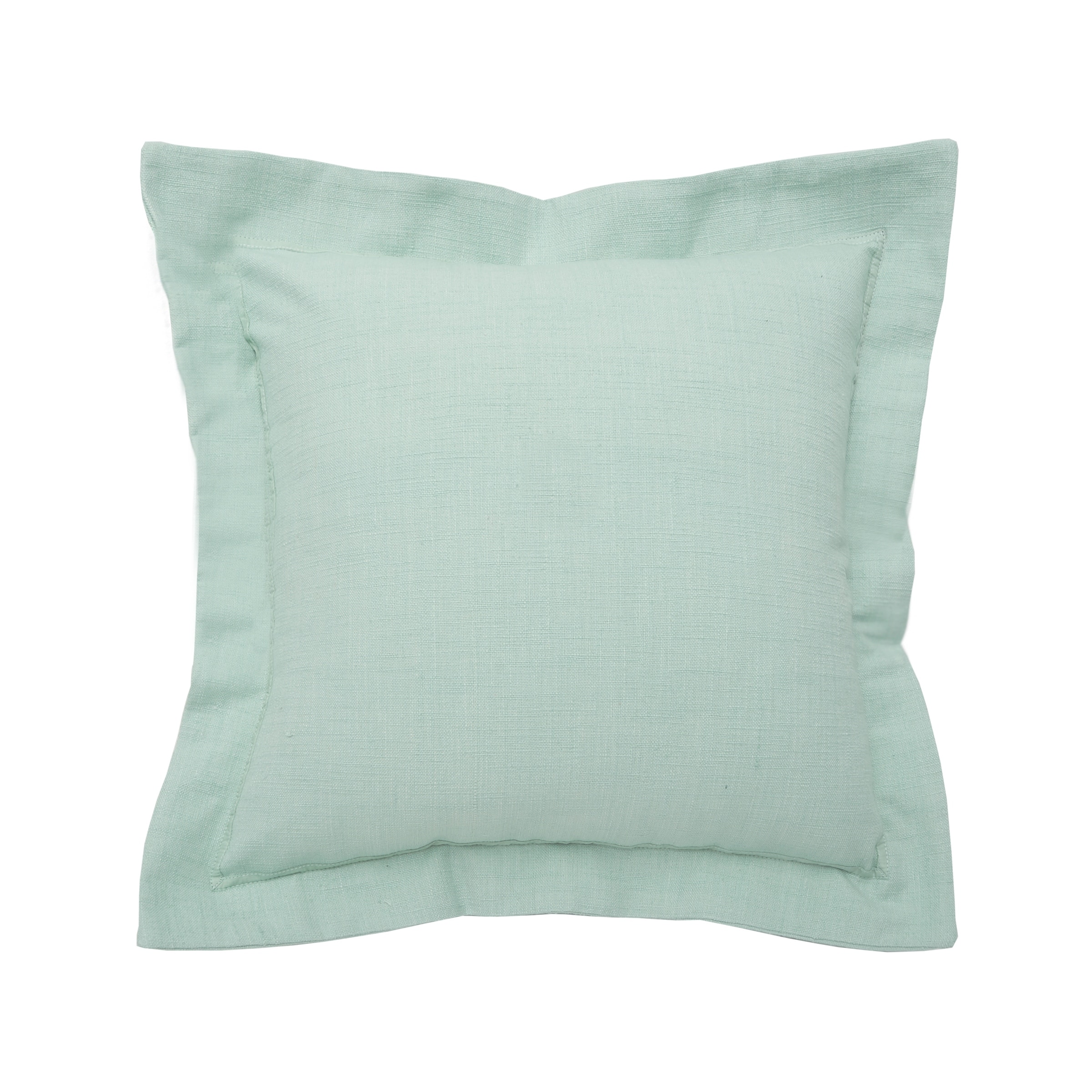 Seaglass Flange Throw Pillow