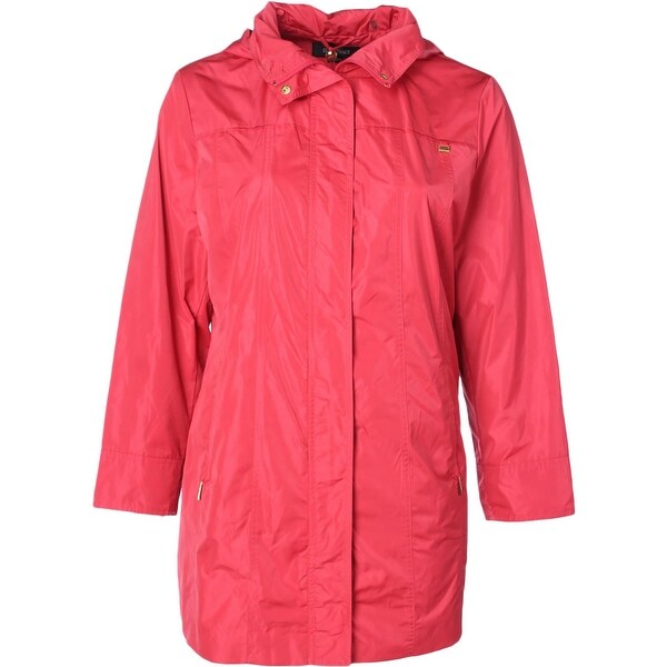 Ellen tracy packable raincoat clearance