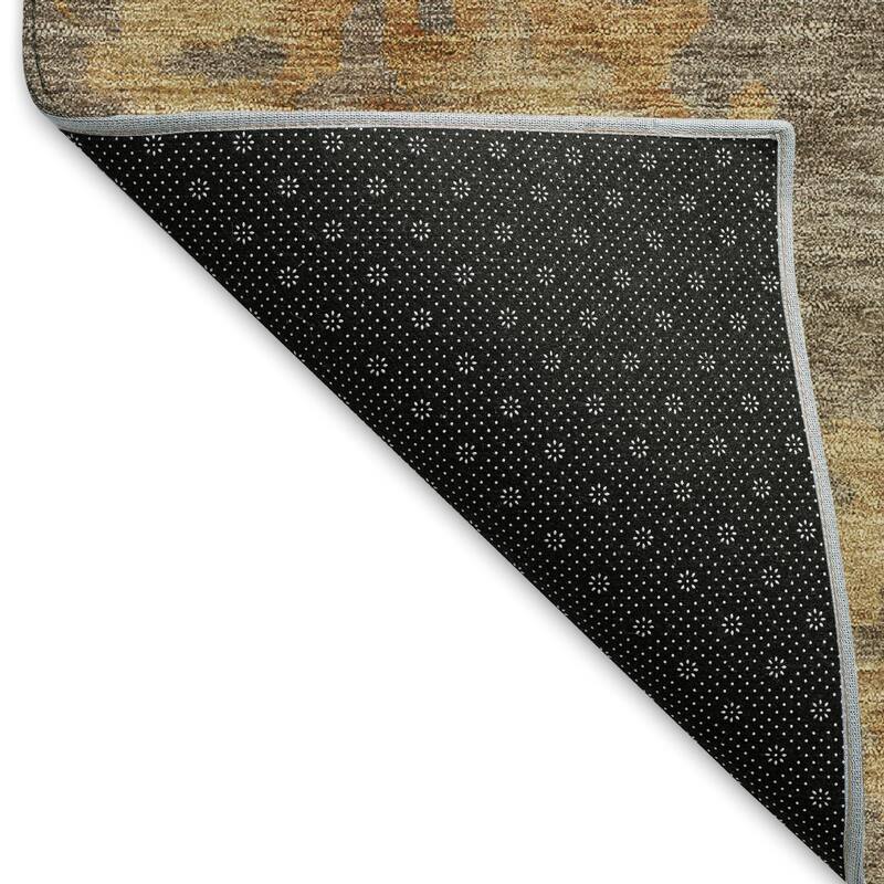 Machine Washable Indoor/ Outdoor Casual Traditional Chantille Rug