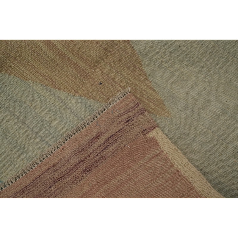 Hand Woven Southwestern Wool Multi-Colored Geometric Area Rug - 7' 11'' X 4' 11''