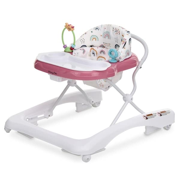slide 2 of 12, Dream On Me Mia foldable Baby Walker Pink
