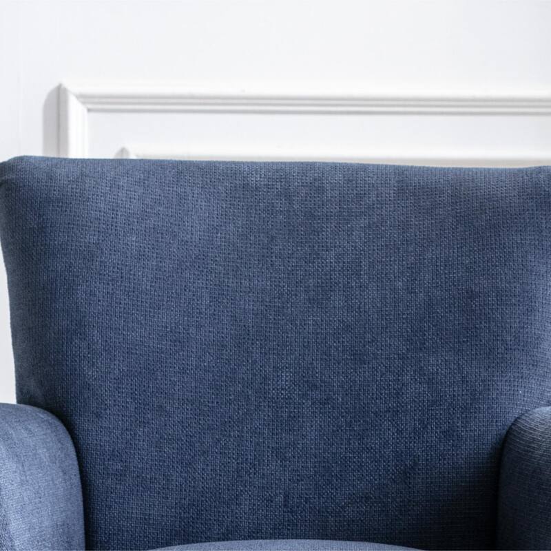 GEITIN Modern Accent Sofa Arm Chair with Wood Legs
