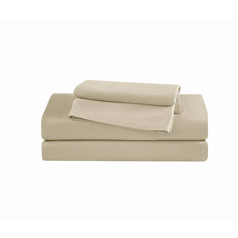 Frye Rayon from Bamboo 4 Piece Sheet Set - Queen - Beige