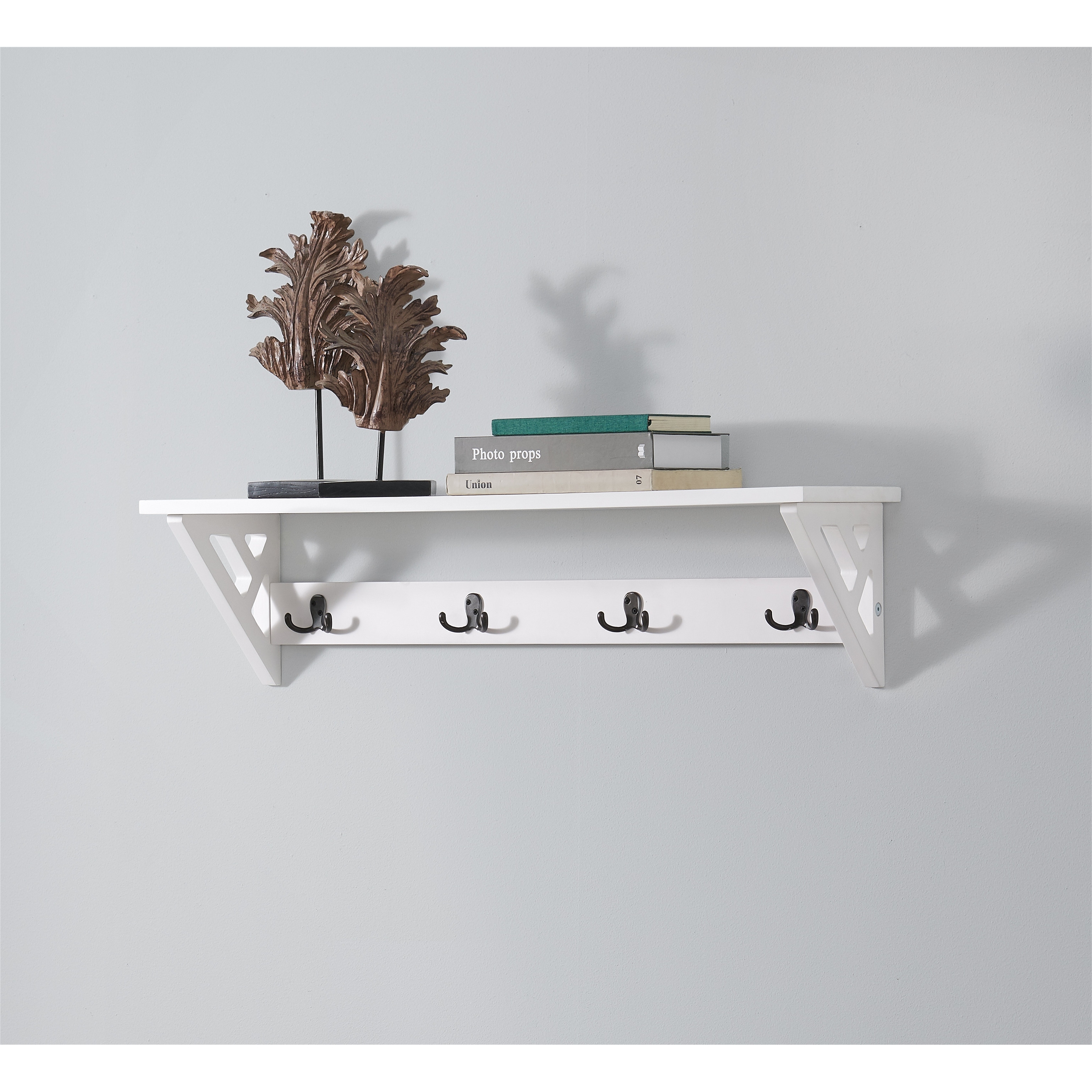 36 inch hotsell shelf with hooks