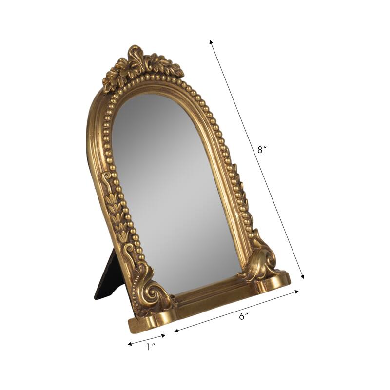 Sagebrook Home Ornate Arch Photo Frame, Gold