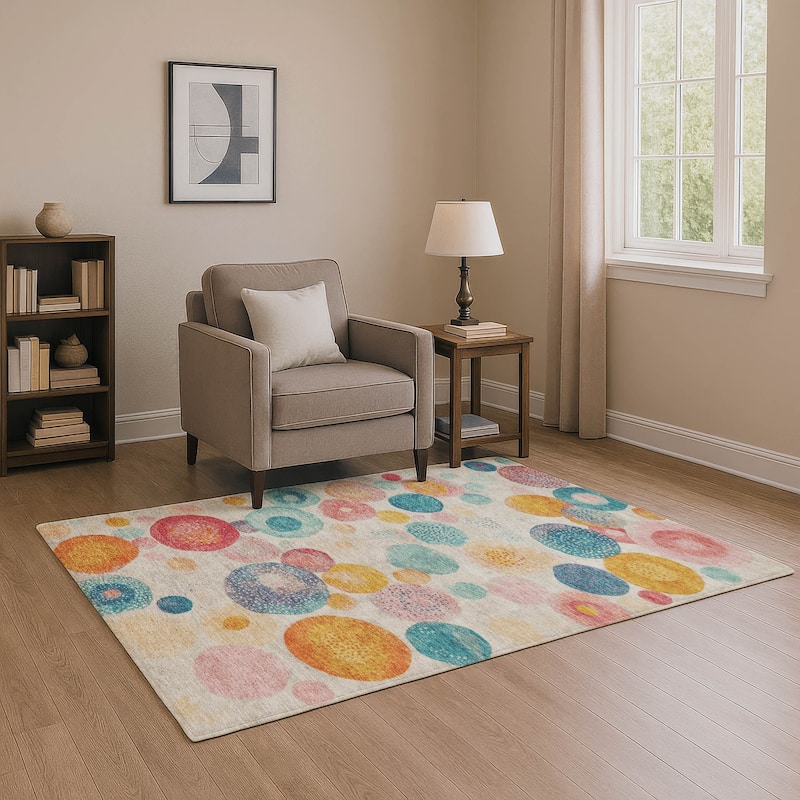 Premium Washable Super Soft Mayfield Rug - Beige - 10' x 14'