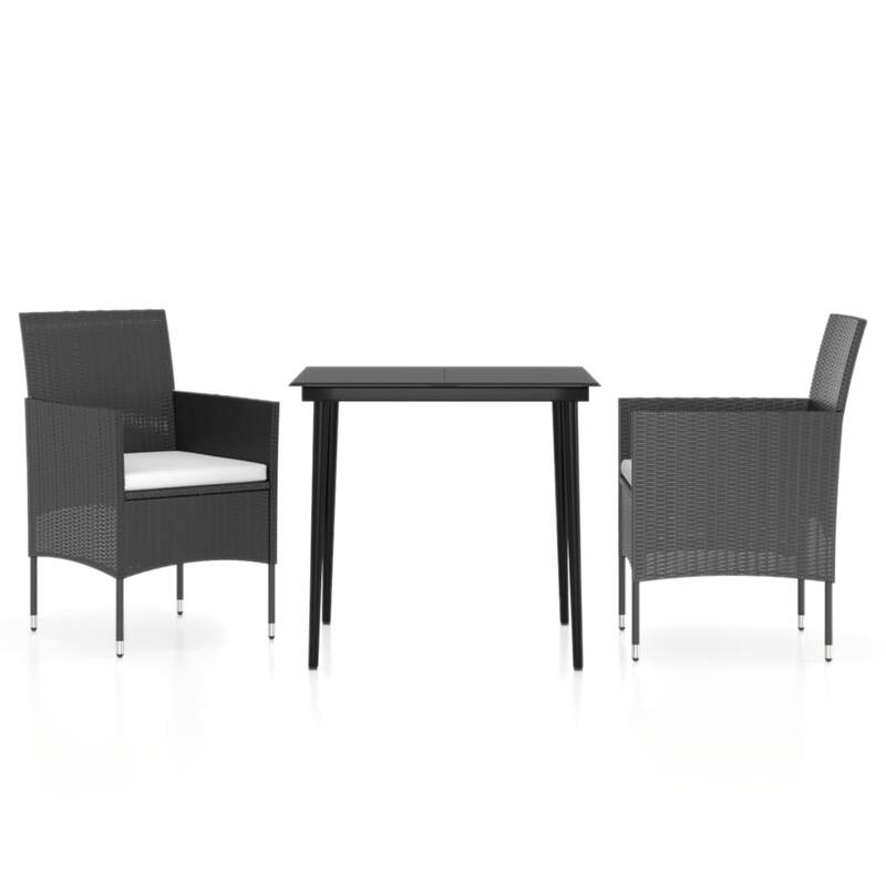 vidaXL Patio Dining Set Outdoor Dining Set Table and Chair Set for Garden