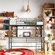 preview thumbnail 2 of 10, Twin Size Loft/Bunk Bed With Ladder, Safety Guaranteed, Twin Size Bunk Bed With Built-In Desk And Stairs