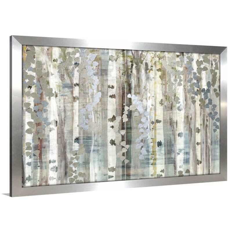 "Birch Wood Meadow" by Susan Jill Print on Acrylic