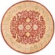 preview thumbnail 89 of 96, SAFAVIEH Handmade Antiquity Izora Traditional Oriental Wool Rug 6' Round - Rust - Round