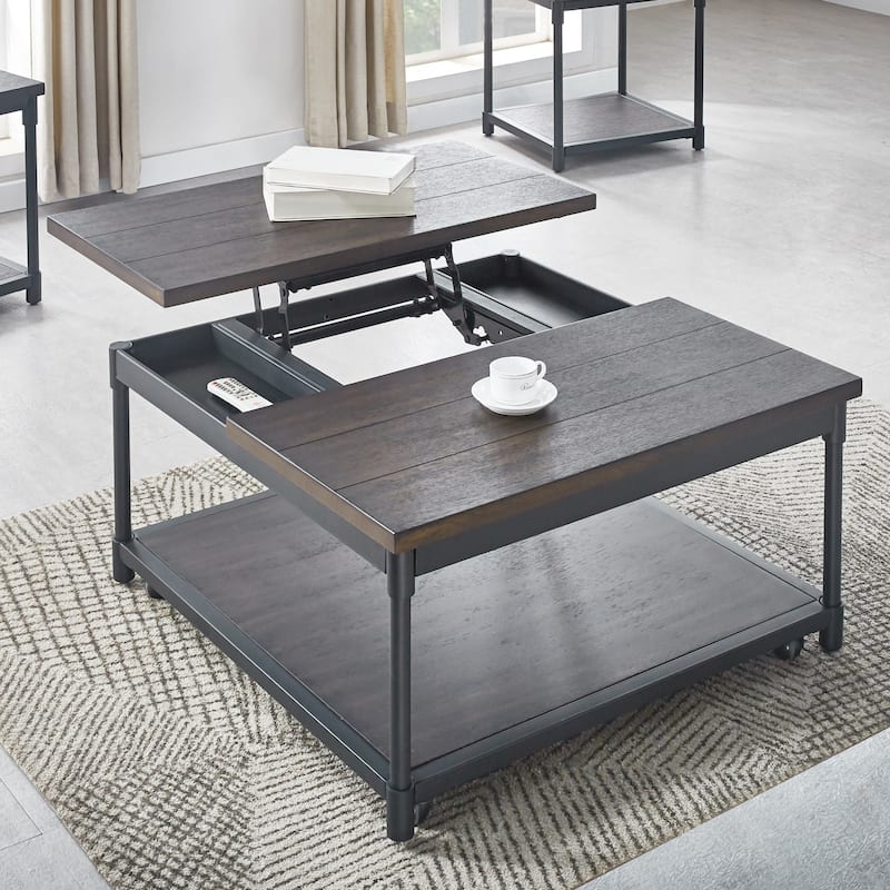 Steve Silver Pattison Lift-Top Square Coffee Table