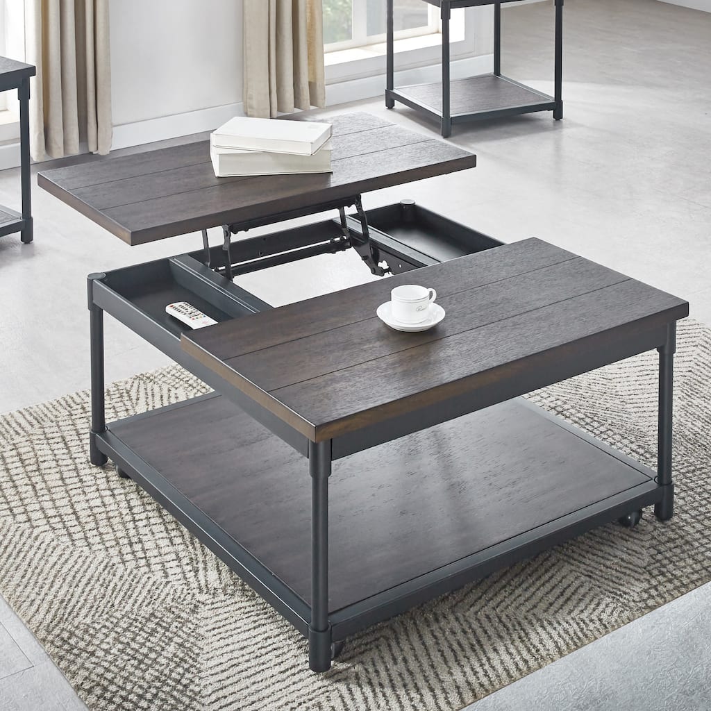 Steve Silver Pattison Lift-Top Square Coffee Table