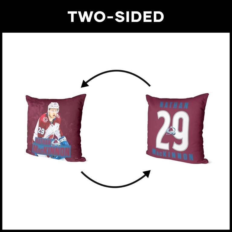 NHL Player 18 Inch Throw Pillow