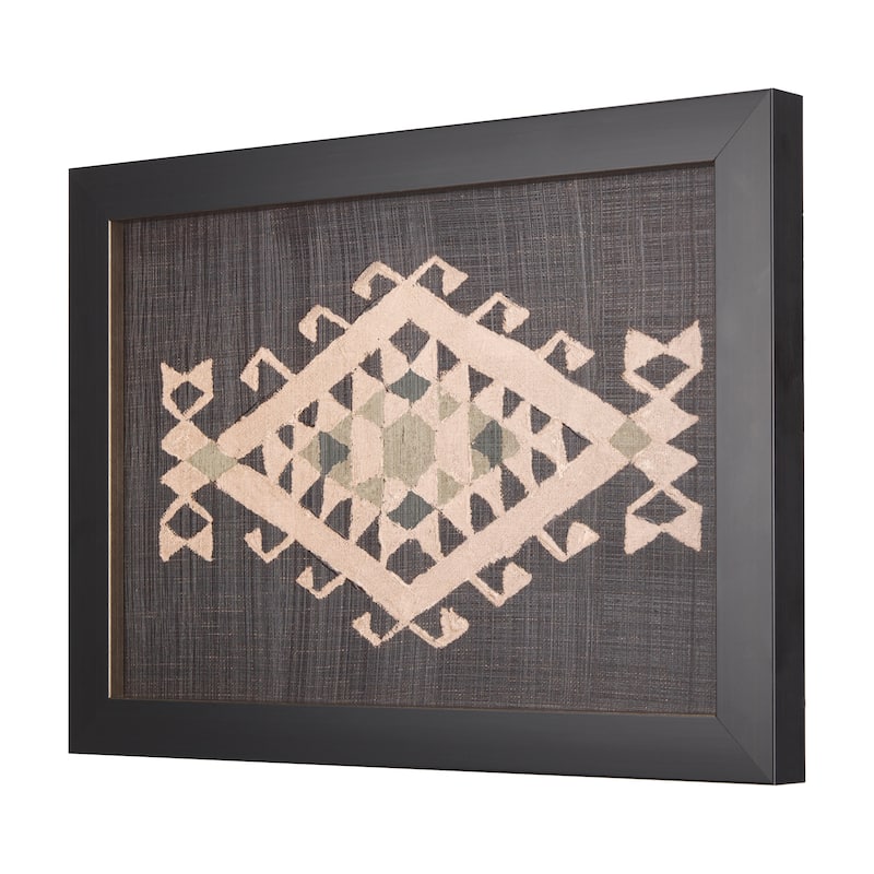 Brown Tapestry VI Framed Art Print