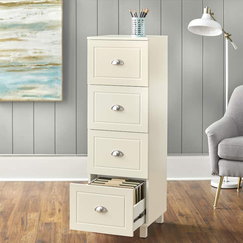 Simple Living Bradley 4-drawer Filing Cabinet
