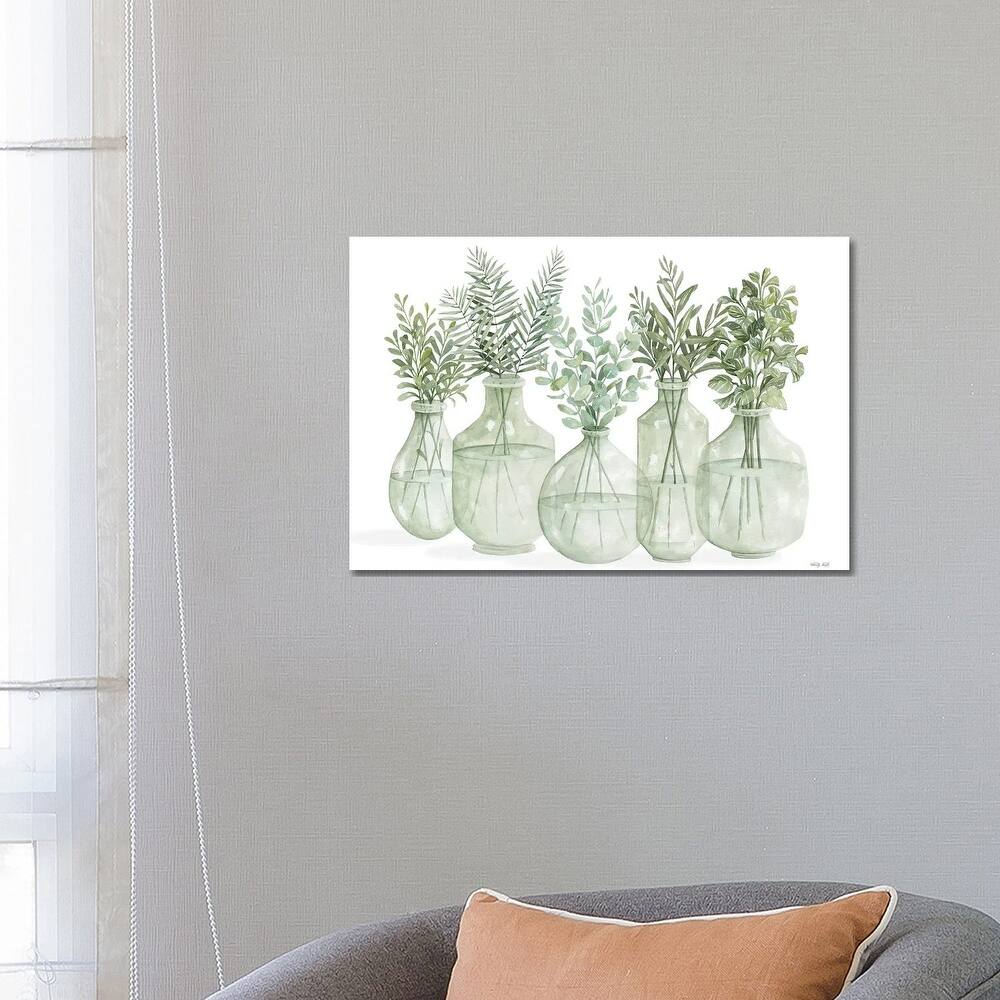 iCanvas "Simply Sage I" by Cindy Jacobs Canvas Print