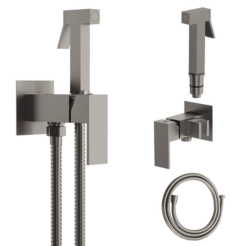 Multi-Function Handheld Bidet Sprayer with Temperature Control, Bidet Attachment for Toilet - N/A